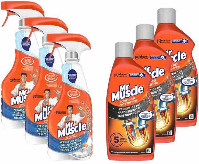 Mr Muscle Badkamer Reinigings Pakket