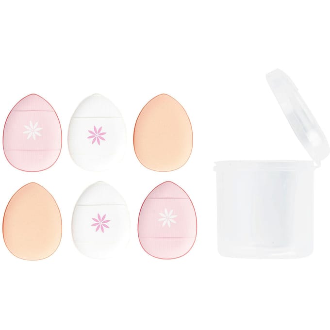 brushworks Mini Pillow Puffs 6 st