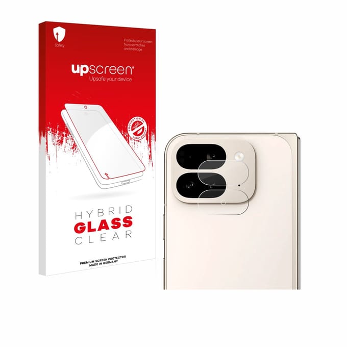 upscreen - Screenprotector voor Google Pixel 9 Pro Fold (ALLEEN Camera Lens) - Folie Beschermfolie Beschermglas transparant