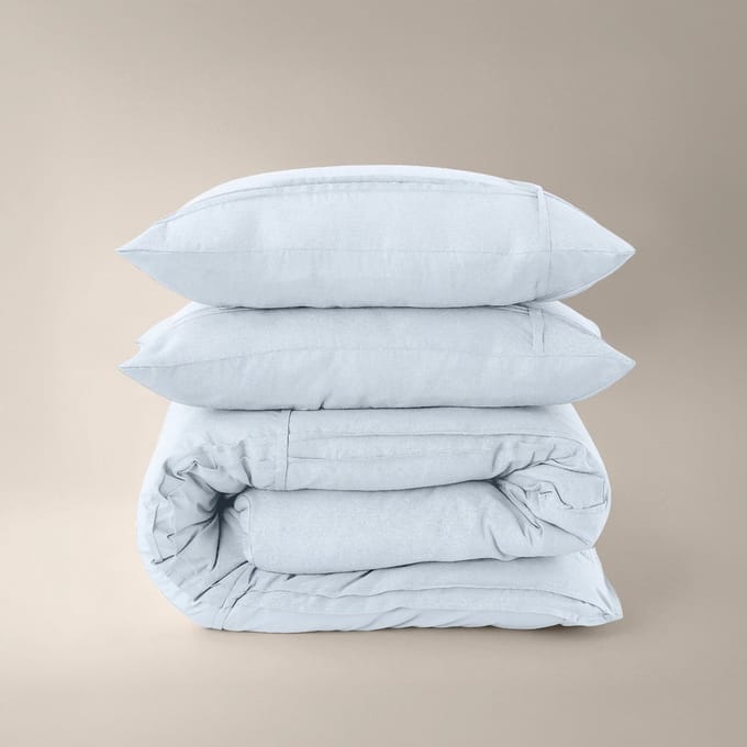 Dekbed-Discounter - Sleeptime Dekbedovertrek 140 x 200/220 cm - Korte instopstrook - Wasbaar op 40 graden - Inclusief 1 kussensloop - Wit