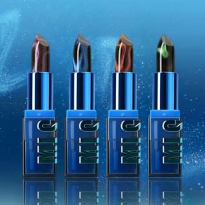 MLSMILE - Cat Eye Marble Color Change Lipstick - 4 Colors #02 SERENDIPITY