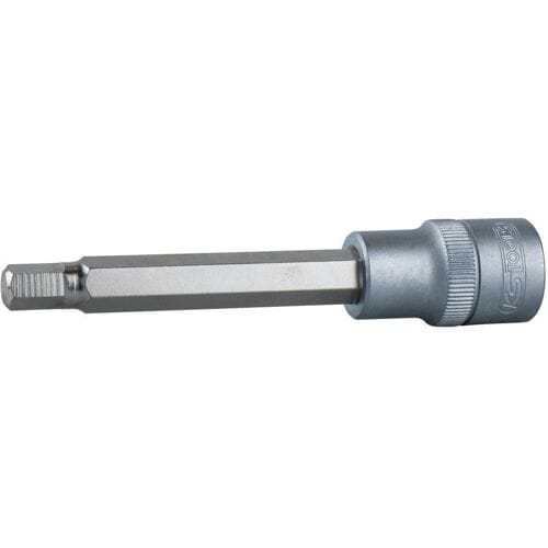 KS Tools - Schroevendraaier Bit - Zeskant - Mat Satijn - DIN 7422