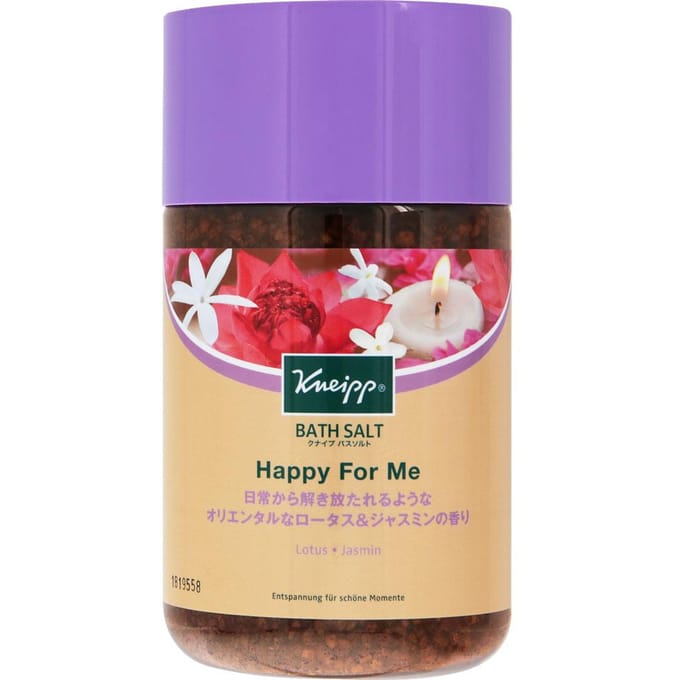 Kneipp Japan - Bath Salt Happy For Me Lotus & Jasmine 850g