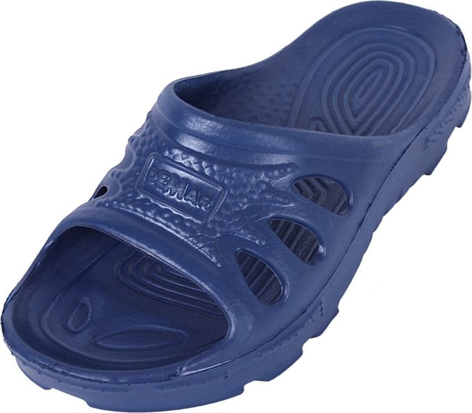 IBIZA DEMAR - Marineblauwe Clogs/Slippers