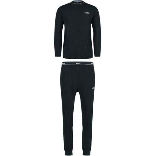 MEXX Heren pyjama (Marineblauw, XL)