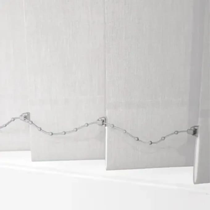 Madeco Ketting Voor Verticale Verstelbare Lamellen 89mm Grijs 2m