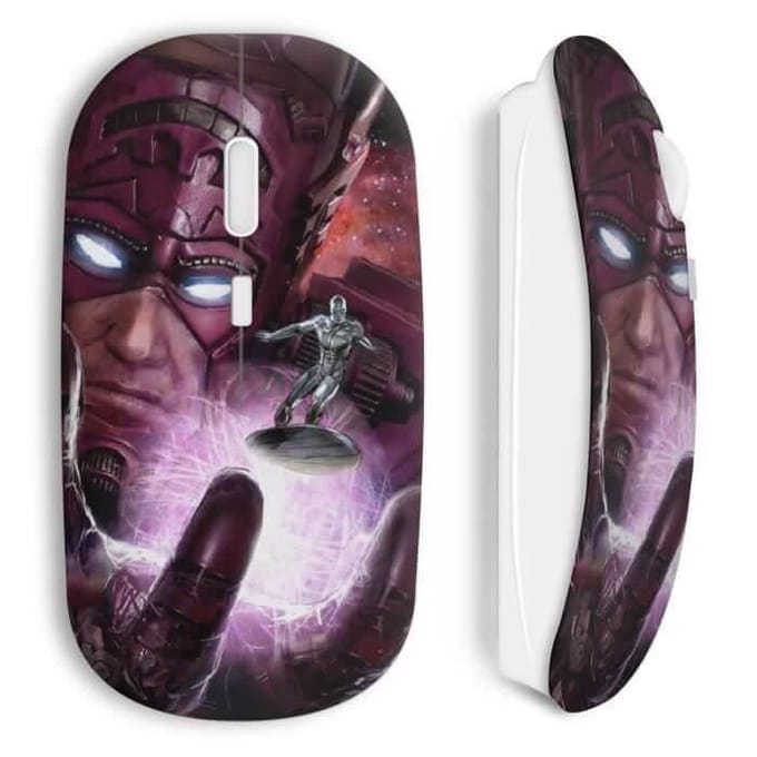Souris Sans Fil Surfeur D Argent