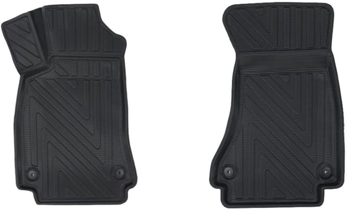 Rubbermatten Audi A4 (B8 / B9) 2008-heden (voorset) - Premium carbonlook