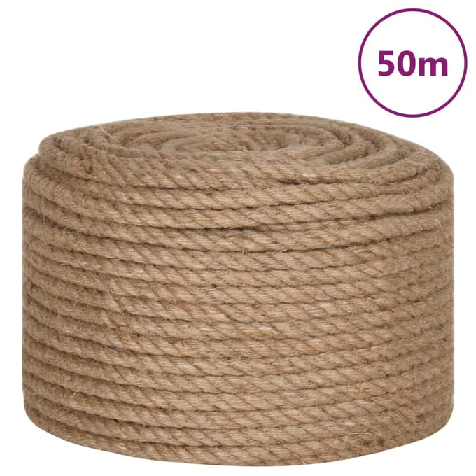 vidaXL - Touw - 50 - m - lang - 14 - mm - dik - jute