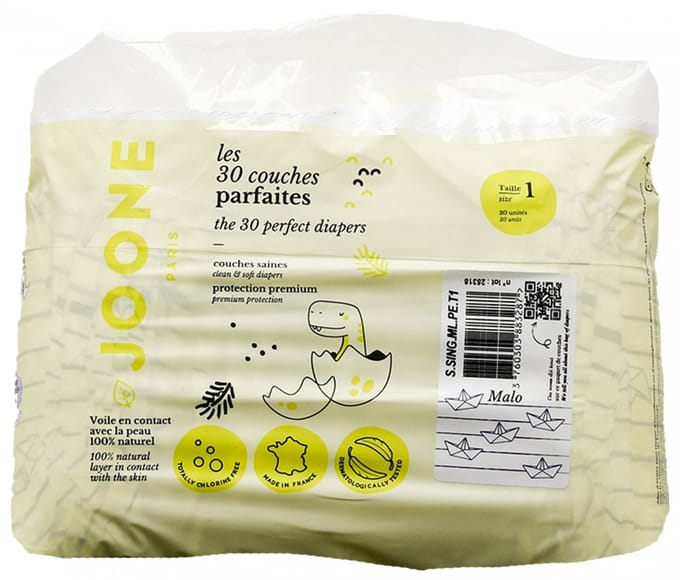 Joone De Perfecte Luiers Maat 1 (2-4 kg) 30 Stuks