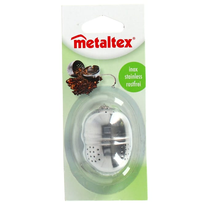 Metaltex - Thee-infuser - RVS - Zilverkleurig - 6 x 5 cm