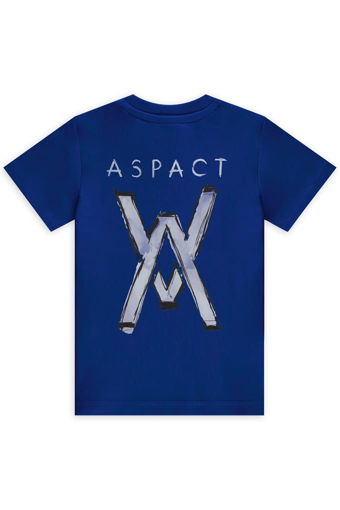 Aspact Kids Ciato Tee Blue Größe: 92 | T-Shirts Outlet | kids | Blau