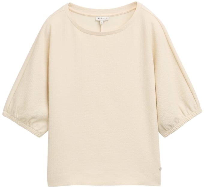 Tom Tailor - Sweater - Maat XS - Vrouwen - Creme - polyester