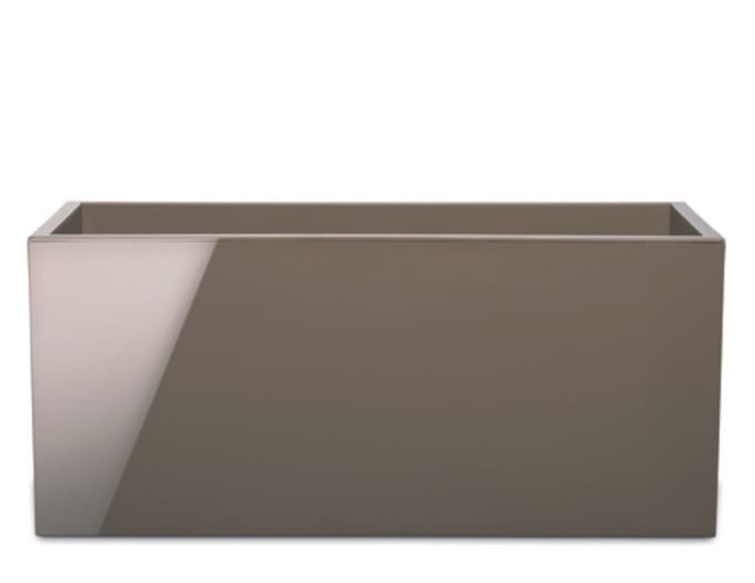 Elezza Relax Luce Plantenbak L40 x B18 x H18 cm - Antraciet