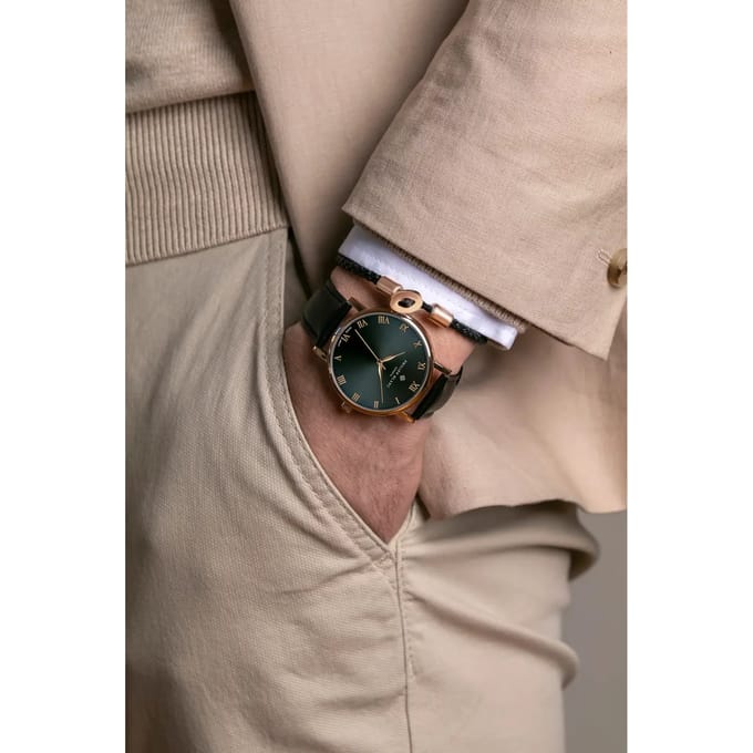 Lederen horloge Philipp Blanc Bern