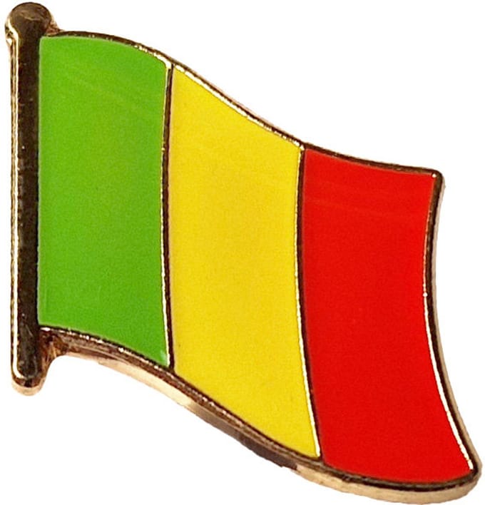 CombiCraft vlag pin Mali 18 x 14 mm - per 5 stuks