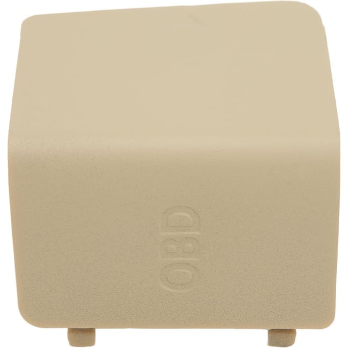 OBD Diagnosestekker Afdekking 51437144966 Socket Deksel Vervanging voor 1 Serie E81 E82 E87 E88 LHD Grijs beige