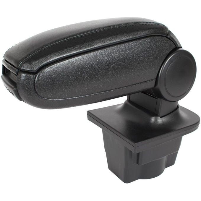 Modecar - Opel Astra IV J Accessoire - Zwarte Kunstleer Armsteun - 2009-2019 - Montagekit