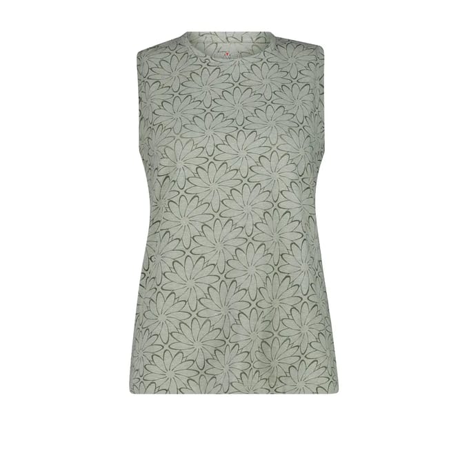 Verbleken jersey top met bloemenprint dames CMP