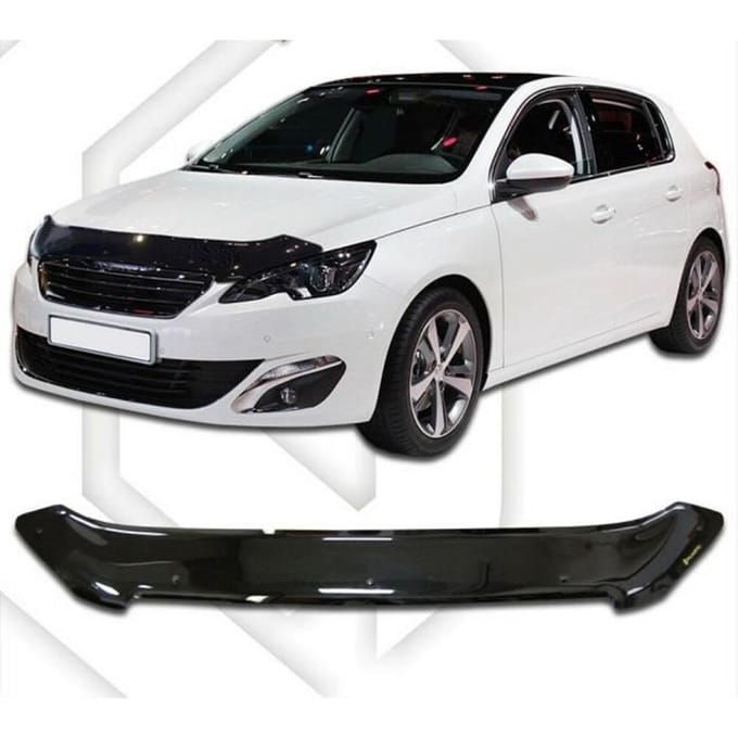 SCOUTT BRA CAPOT DEFLECTEUR PROTECTION pour PEUGEOT 308 2014 -2021