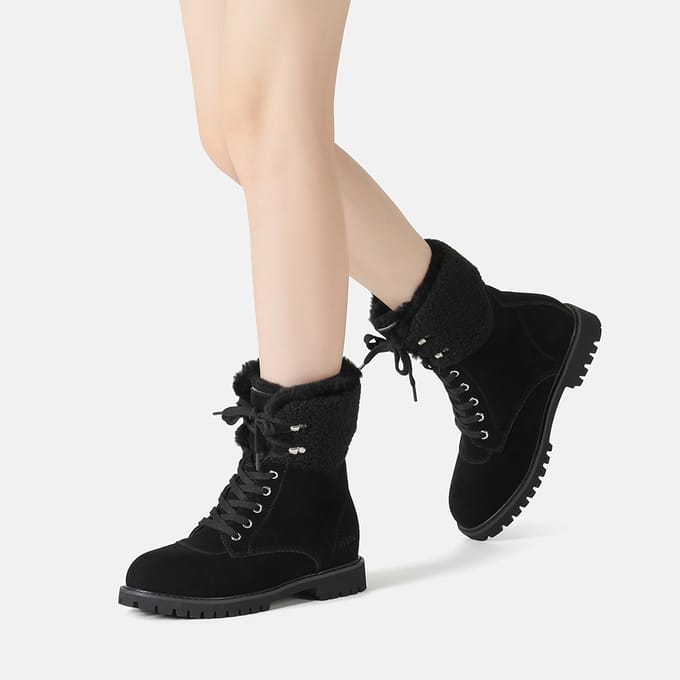 EVER AU Damesmode dikke laarzen-SITTELLA