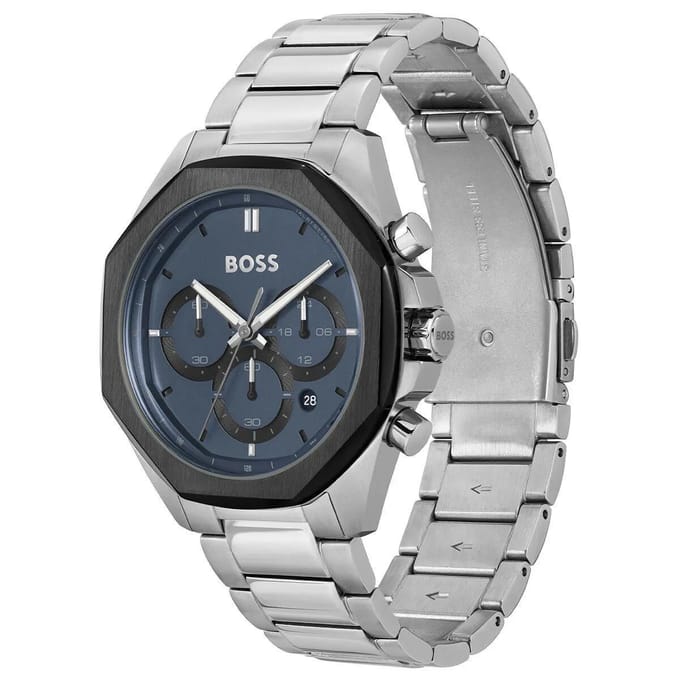 Hugo Boss 1514015 Herenhorloge 43 zilver