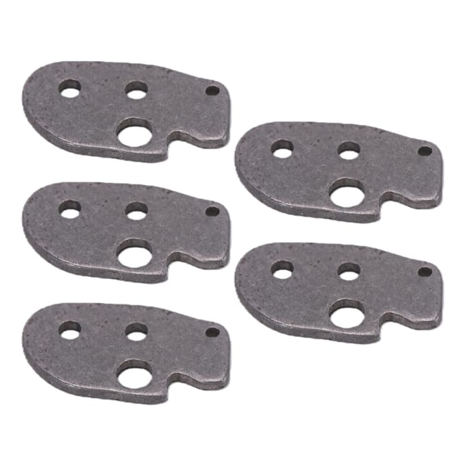5 Stuks Extruder Sensor Klep Vervanging voor Anycubic Kobra S1 S1C 3D Printer Roestvrij Staal Sensor Klep gray