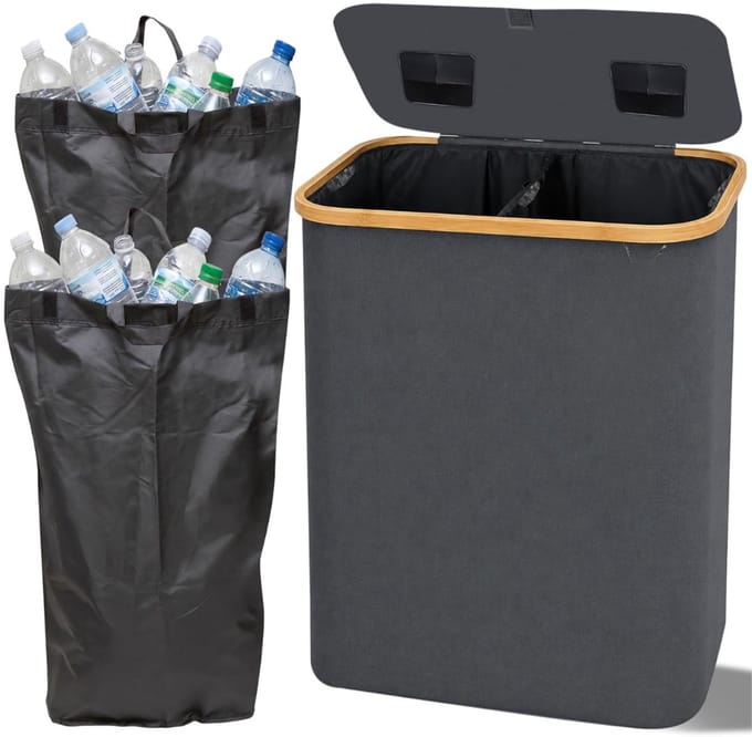 Statiegeld Container - Container - Vuilnisbak -Zwart
