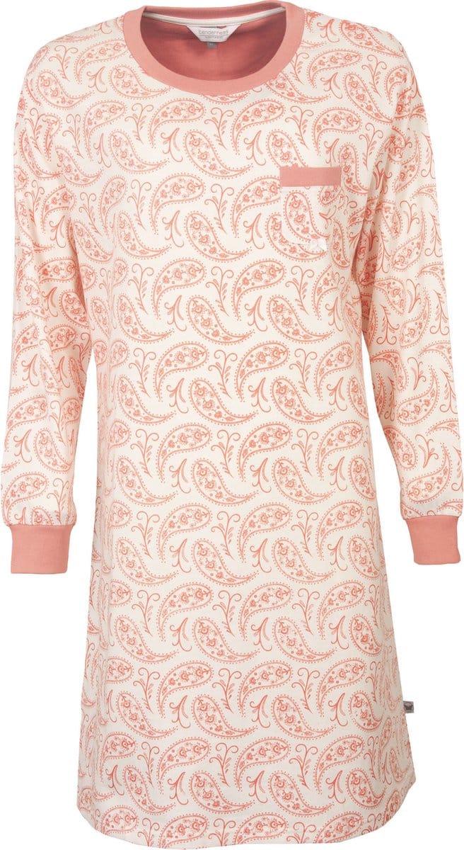 Tenderness Dames Nachthemd - Slaapkleed - Roze - Maat S