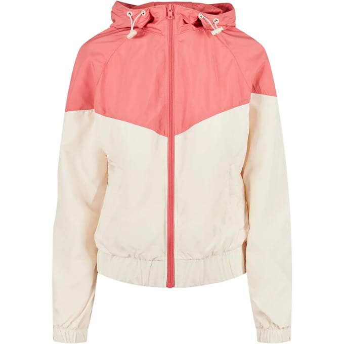 Urban Classics - Arrow Windbreaker jacket - 3XL - Roze/Beige