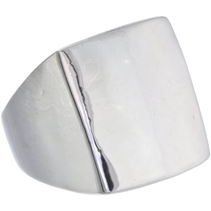 Behave - Ring - Stoere Gunmetal Statement Ring – Modern & Tijdloos Design