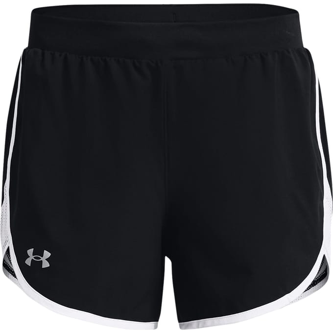 Under Armour Fly By Elite 5in Shorts Dames-Zwart,Wit