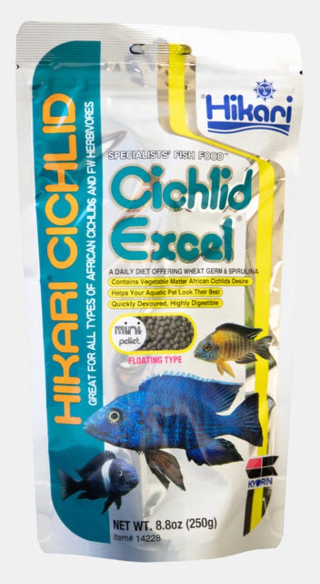 Hikari Cichlid Excel Mini - Vissenvoer - 250 g