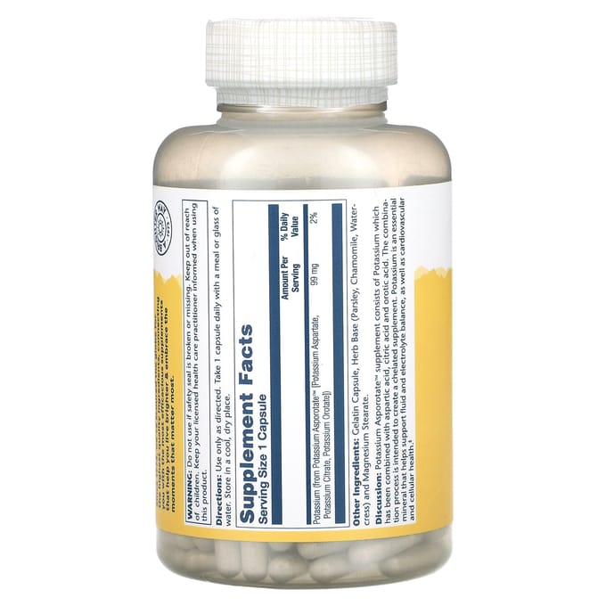 Kalium Asporotaat, 99mg, 200 Capsules