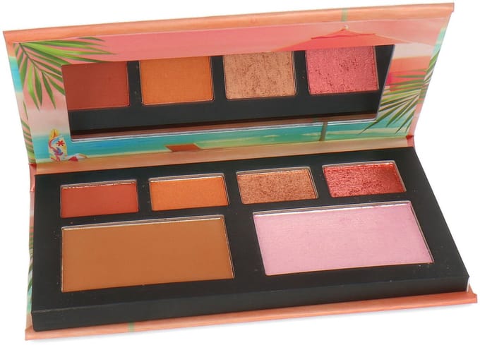 W7 Tropical Escape Face & Eye Palette - Medium/Deep