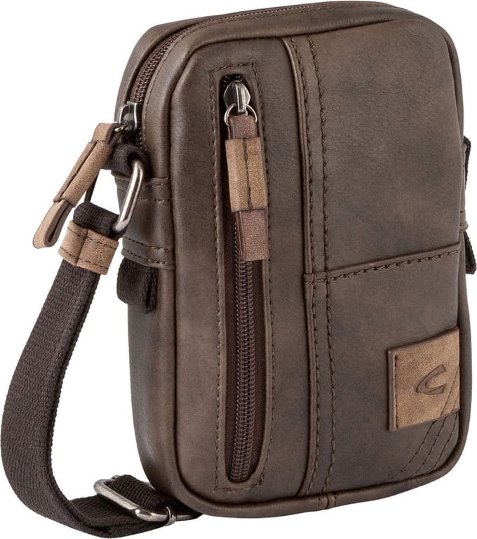 camel active Telefoontasje Schoudertas Laos Mobile Phone Case Brown Bruine