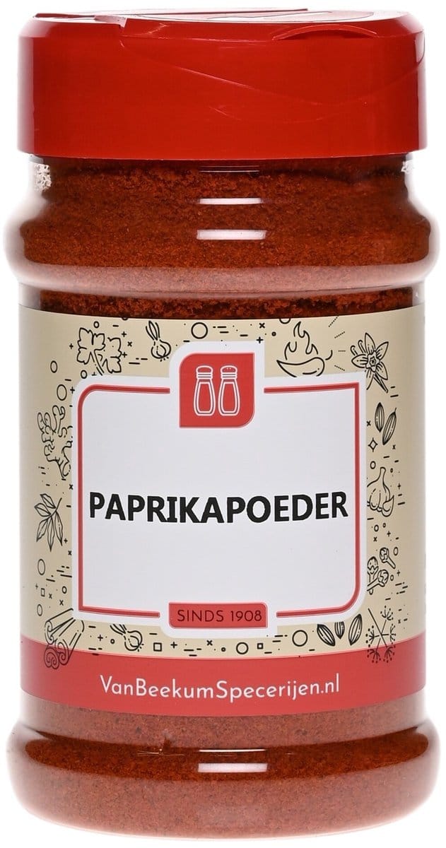Van Beekum Specerijen - Paprikapoeder - Strooibus 150 Gram