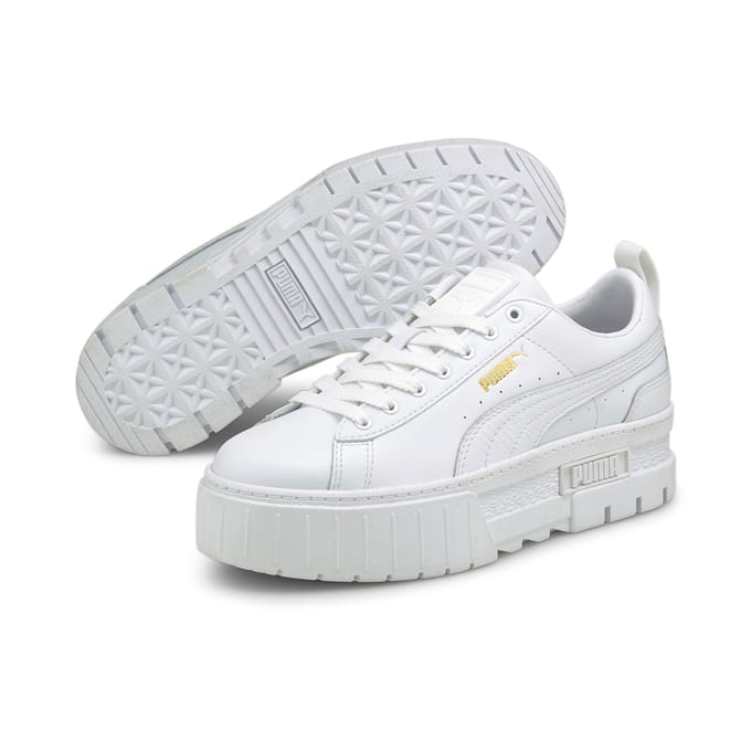 Puma mayze classic wns | white lage sneakers dames