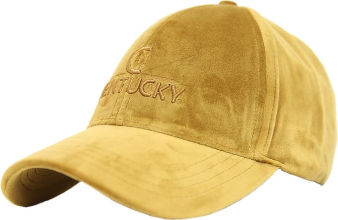 Kentucky Cap Velvet Adult Mustard