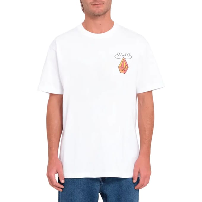 Volcom Olivmoose T-Shirt wit