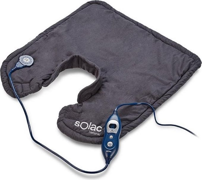 Solac CT8690 Helsinki Warmte-Schouderpad 49x56 cm Zwart