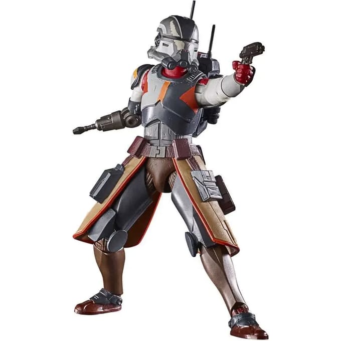 Hasbro Star Wars - The Bad Batch Black Series Echo (Mercenary Gear) 15 cm Actiefiguur - Multicolours