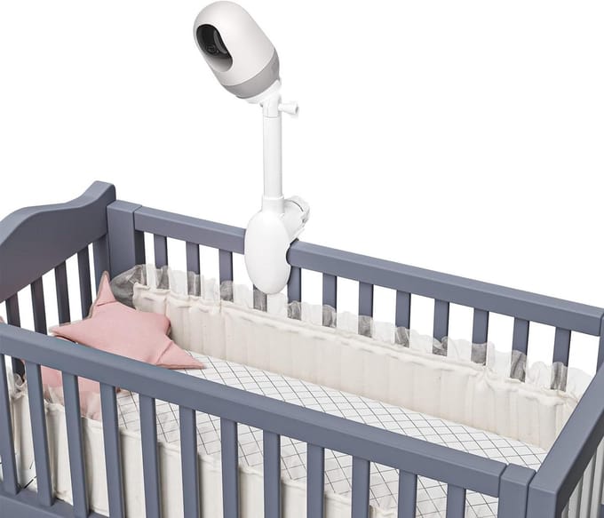 Babyfoon Houder - Camera Beugel - Veilig Toezicht - Flexibele Bevestiging - Niet gespecificeerd - Wit