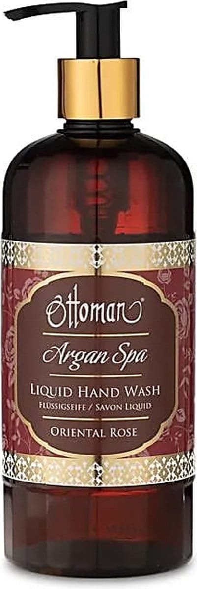 Ottoman Argan Spa Vloeibare Handzeep met pomp Oriental Rose 400 ml