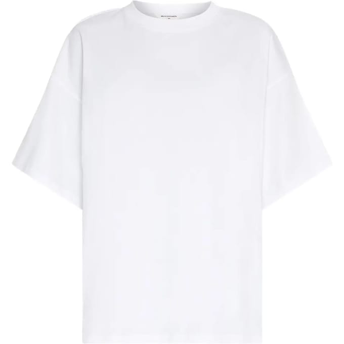MSCH Copenhagen Mschkinsey Melea Tee Tops & T-shirts Dames - Shirt - Wit - Maat M/L