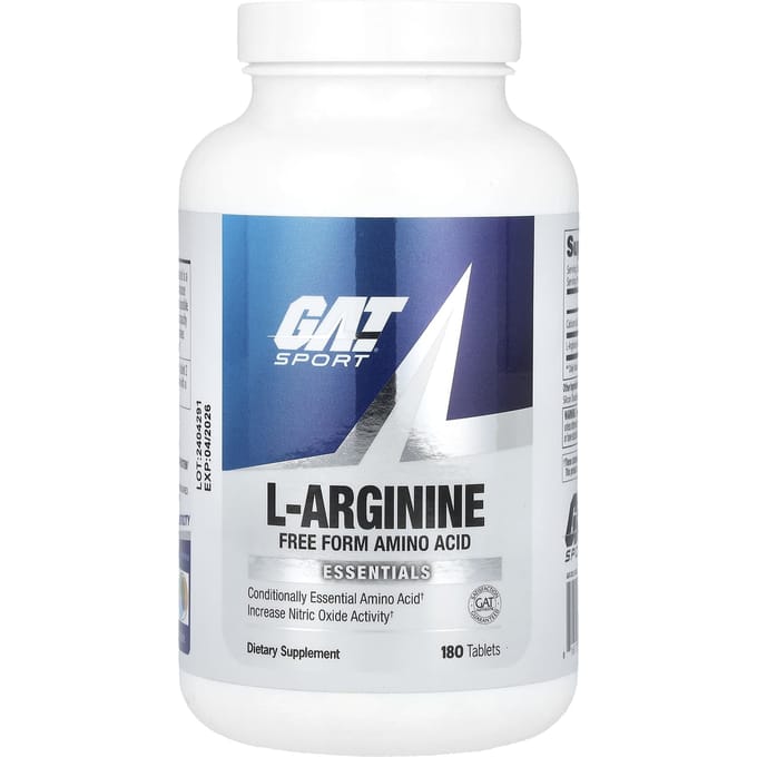 L-Arginine, 180 comprimés