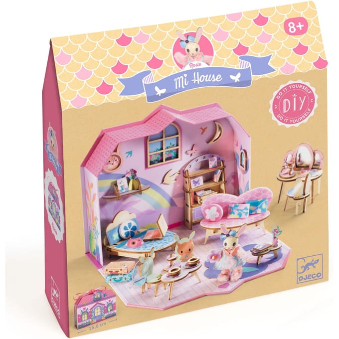 DJECO knutselset Mijn Huis Rosie 8jr+