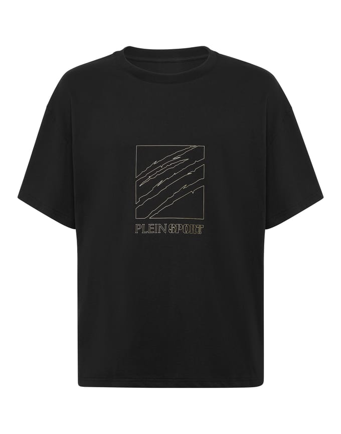 T-Shirt Ronde Hals Ss Scratch