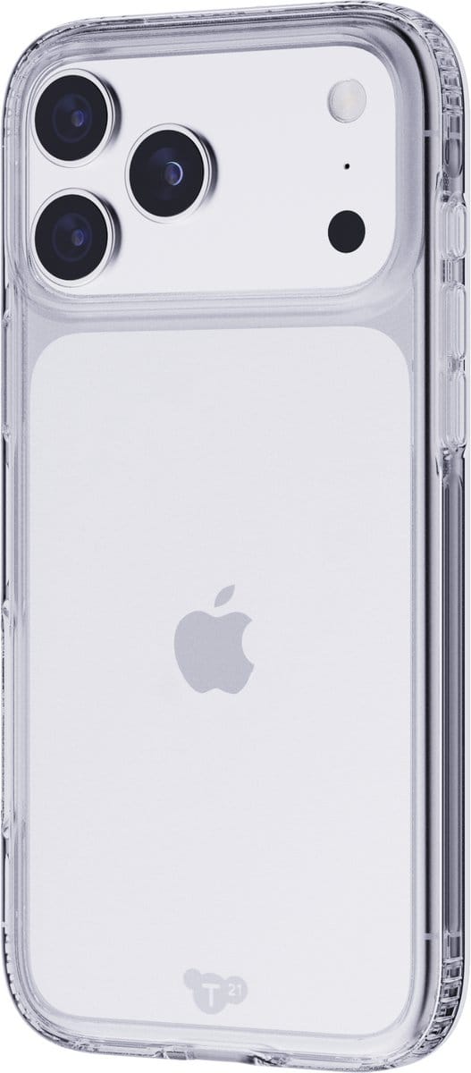 Tech21 Evo Clear - Telefoonhoesje iPhone 17 Pro Max - Schokbestendig - 3,6 meter valbestendig