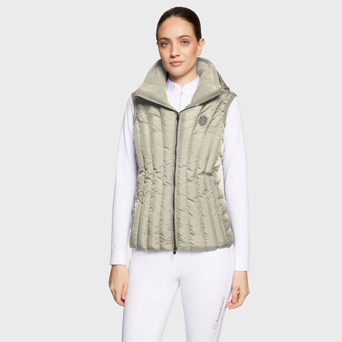 Samshield FW25 Chamonix Licht Mouwloos Gewatteerd Jack met Lichtgewicht Vulling - Patine - XS